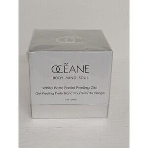 New OCEANE  White Pearl Facial Peeling Gel 1.7oz / 50ml  Body Mind Soul